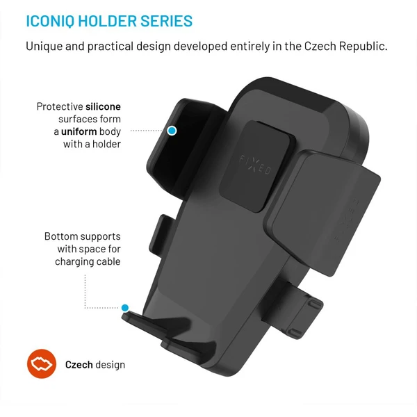 FIXED Iconiq Dash univerzální držák do auta s nalepovací nohou na palubní desku černý - Držáky - Obrázek 38bb75049a06499caa22656ec8b0f303