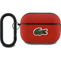 Lacoste Petit Pique Croc Logo Patch pouzdro AirPods Pro 2 červené - Pouzdra
