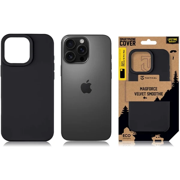 Tactical MagForce Velvet Smoothie Kryt pro Apple iPhone 16 Pro Max Asphalt - Pouzdra - Obrázek 38f4a7658e774888b0e08f42eac2a2dd