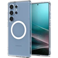 Spigen Ultra Hybrid MagSafe kryt Samsung Galaxy S25 Ultra bílý - Pouzdra