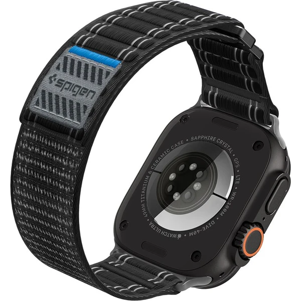Spigen Fabric Band řemínek (hook-and-loop) Apple Watch 49/46/45/44mm černý - Řemínky - Obrázek 390de62e9bcb41a38c56f164d6f8571e
