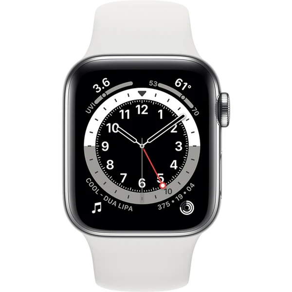 Apple Watch Series 6 Cellular 40mm ocel (Kategorie A) - Chytré hodinky - Obrázek 391HF00101