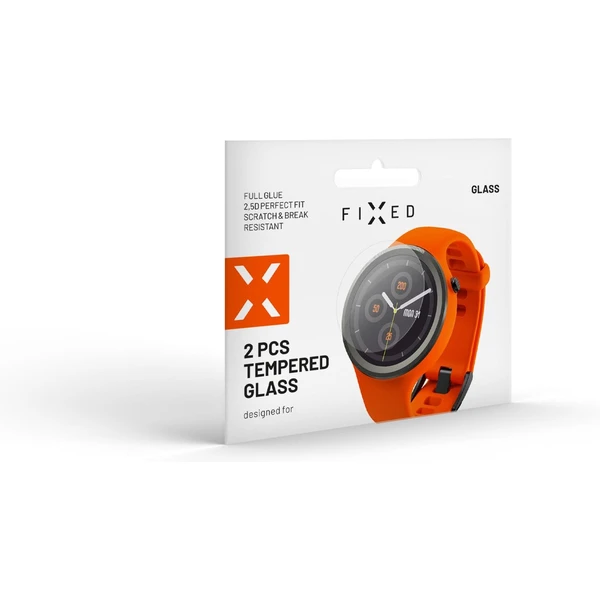 FIXED ochranné sklo pro smartwatch Garmin Fénix 7 / Epix Gen 2, 2ks - Ochranné folie a skla - Obrázek 392G300401