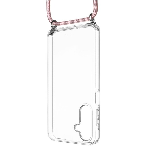 FIXED Pure Neck kryt s růžovou šňůrkou na krk pro Samsung Galaxy A16 4G/5G