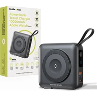Mobile Origin PowerBank & Travel Charger, Lightning/USB-C kabel, MagSafe černá - Powerbanky