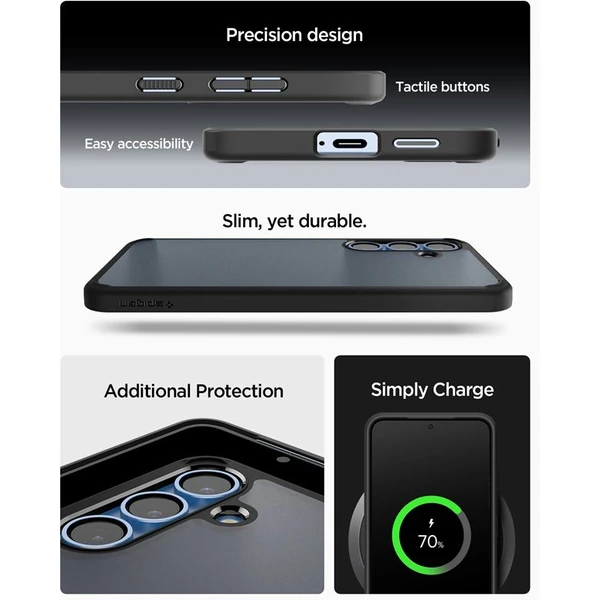 Spigen Ultra Hybrid kryt Samsung Galaxy S25 černý - Pouzdra - Obrázek 397495b08b99492080b50843de6dff71