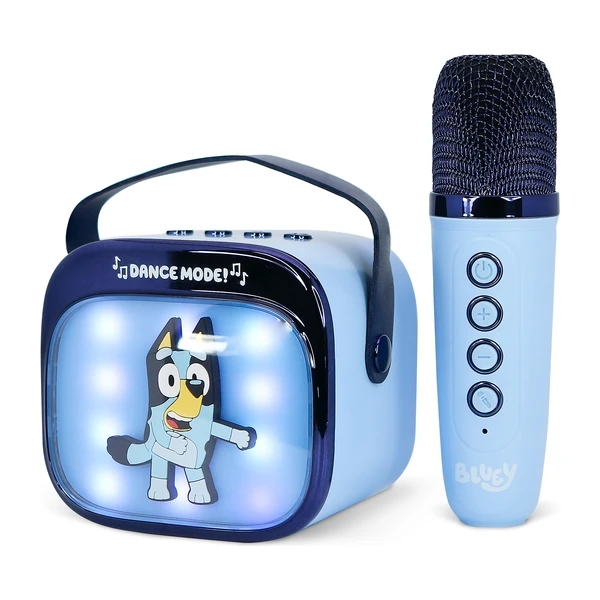 LED Karaoke reproduktor s mikrofonem OTL - Bluey PopSing  - Mikrofony - Obrázek 399L000K01