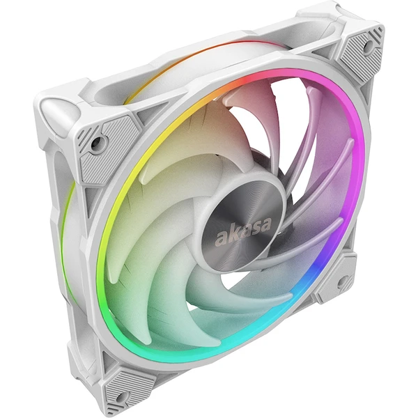 Akasa SOHO AR 120mm ARGB bílý - Ventilátory pro PC - Obrázek 39BJ000K01