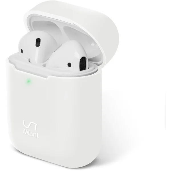 iWant AirPods 2. generace ultra-tenké pouzdro bílé - Pouzdra - Obrázek 39CM000301