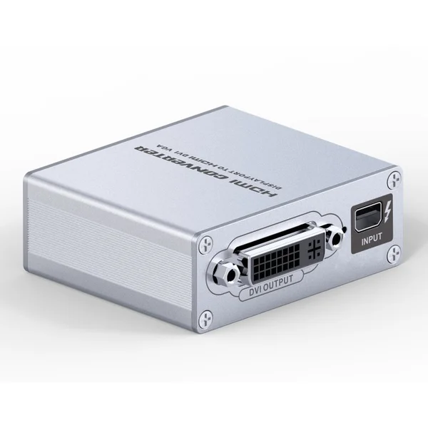 PremiumCord Mini DisplayPort -> HDMI/DVI-I/VGA redukce stříbrná - Kabely a redukce - Obrázek 39H0000401