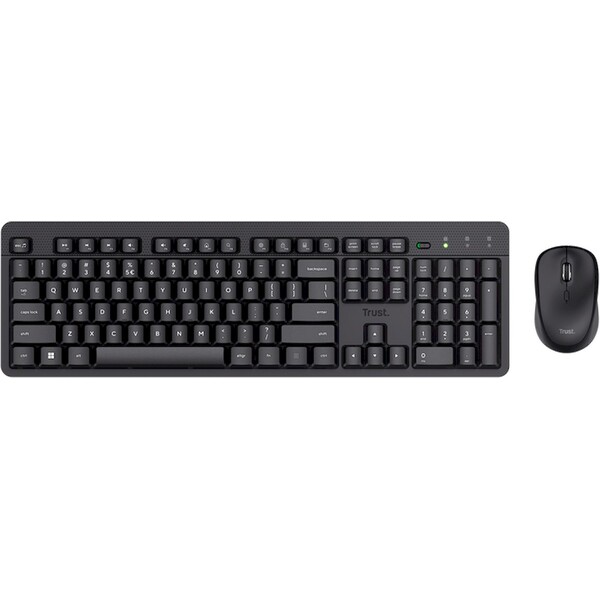 ODY II WL KEYBOARD & MOUSE BLK DE Černá