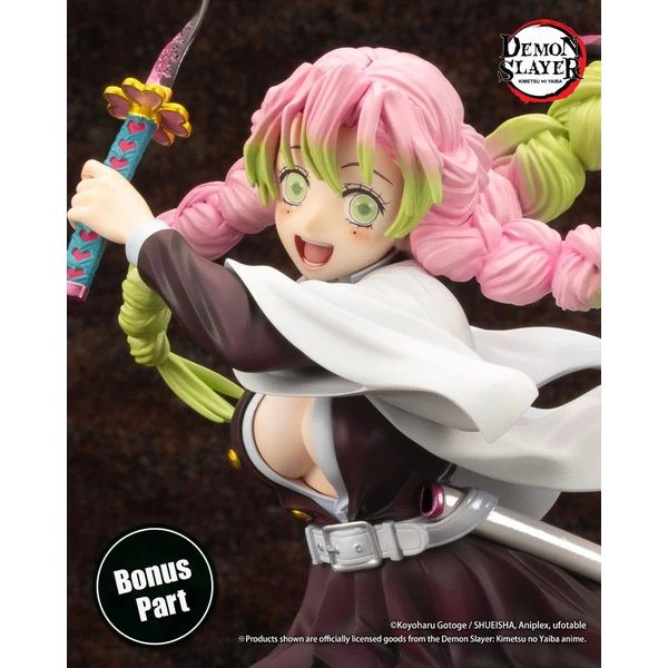 Soška Demon Slayer: Kimetsu no Yaiba ARTFXJ - 1/8 Mitsuri Kanroji (Bonus Edition) 25 cm - Sochy a sošky - Obrázek 39S5000O01