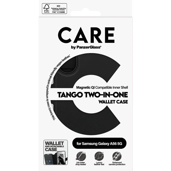PanzerGlass® CARE pouzdro Samsung Galaxy A56 Tango 2v1 Wallet - Pouzdra - Obrázek 39UC000K01
