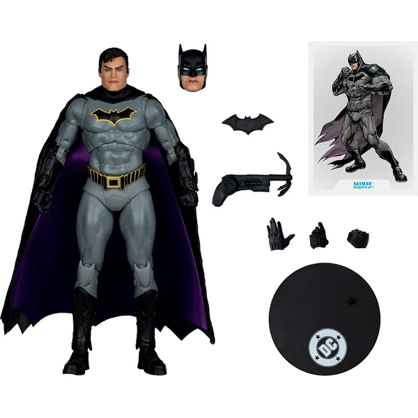 Akční figurka McFarlane Toys DC Multiverse: DC Rebirth - Batman (Gold Label) 18 cm - Figurky - Obrázek 39YM000K01