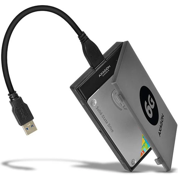 AXAGON ADSA1S6 USB 3.0 SATA 6G UASP HDD/SSD adaptér vč. 2.5' pouzdra - Externí boxy - Obrázek 39ZHF00101