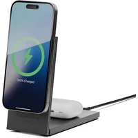 Native Union Rise 2v1 Qi2 (MagSafe) bezdrátová nabíječka černá - Nabíječky