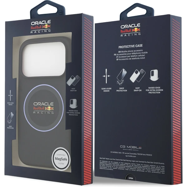 Oracle Red Bull Racing Silicone Blue Ring MagSafe kryt iPhone 17 Pro modrý - Pouzdra - Obrázek 39c2112f37d847e3b49c608a998cac2f