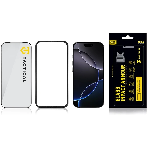 Tactical Glass Impact Armour sklo pro Apple iPhone 17 Pro - Ochranné folie a skla - Obrázek 39db6d9059764e77adc23bea0c635037
