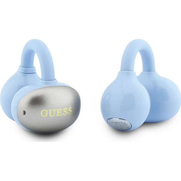 Guess Metallic Finish Classic Logo OWS bezdrátová sluchátka světle modrá - Sluchátka - Obrázek 39e9254913654c079b8817d384b30ace