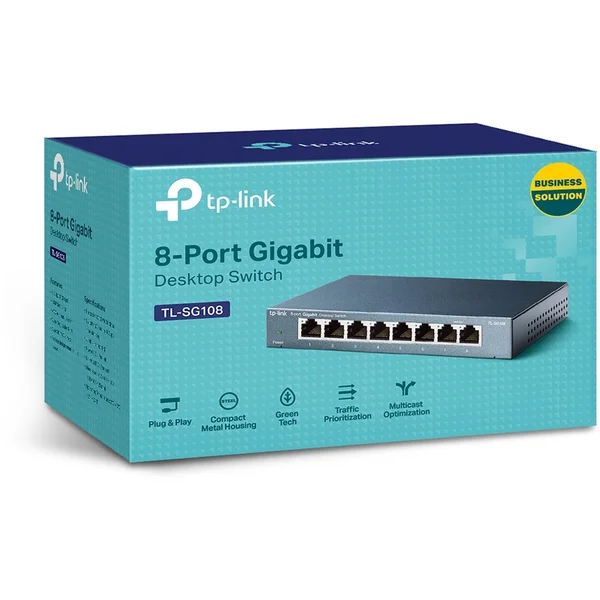 TP-Link TL-SG108 switch - Switche - Obrázek 3A0GF00101