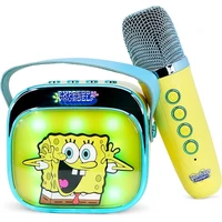 LED Karaoke reproduktor s mikrofonem OTL - SpongeBob PopSing - Mikrofony