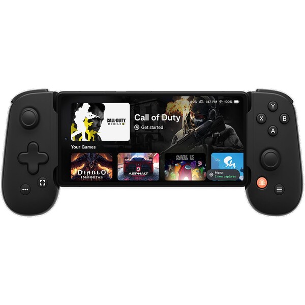 Backbone One Mobile Gaming Controller USB-C (Gen 2) Černá