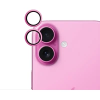iWant ochrana čoček na kameru Apple iPhone 16/16 Plus růžová - Ochranné folie a skla