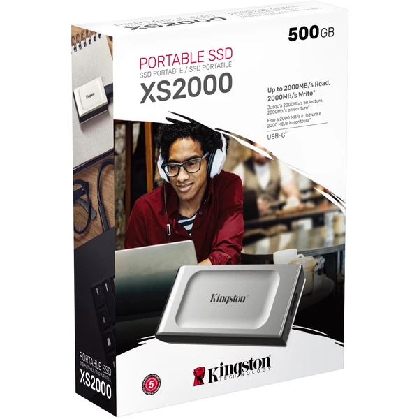 Kingston XS2000 externí SSD - 500GB - SSD disky - Obrázek 3AWXF00101