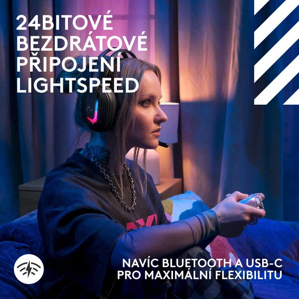 Logitech G A20 X sluchátka černá	 - Sluchátka - Obrázek 3AXH000K01