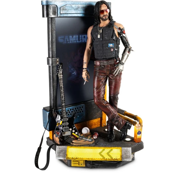 Socha PureArts 1/4  Cyberpunk 2077 - Exclusive Johnny Silverhand (Deluxe) 53 cm - Sochy a sošky - Obrázek 3B1G000K01
