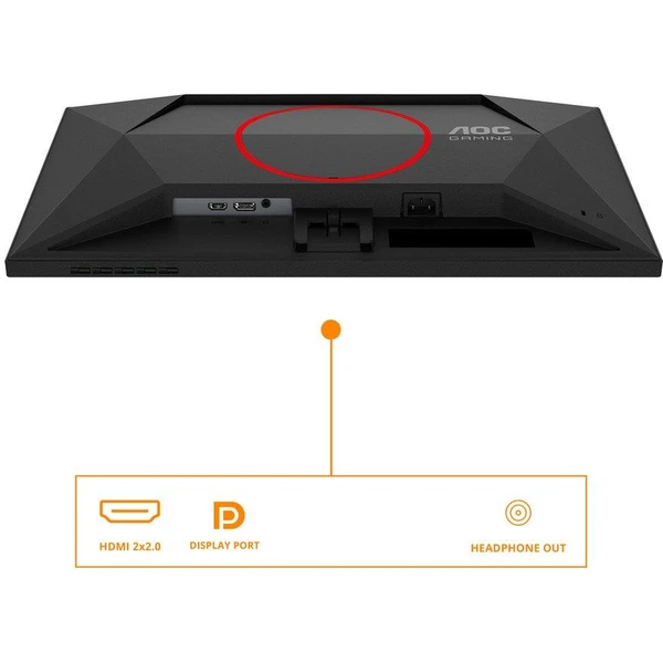 AOC Gaming 24G4HRE herní monitor 24' - Monitory - Obrázek 3B2G000K01