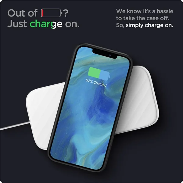 Spigen Ultra Hybrid kryt iPhone 12 / 12 Pro černý - Pouzdra - Obrázek 3BA3200401