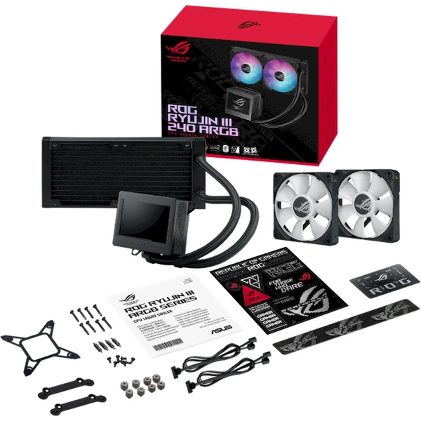 ASUS ROG RYUJIN III 240 ARGB černá - Chladiče - Obrázek 3BB9000O01
