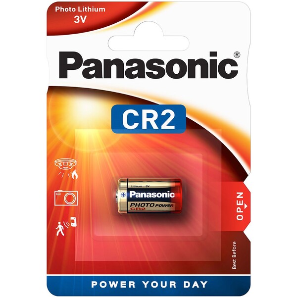 Panasonic CR2 lithiová baterie, 1 ks