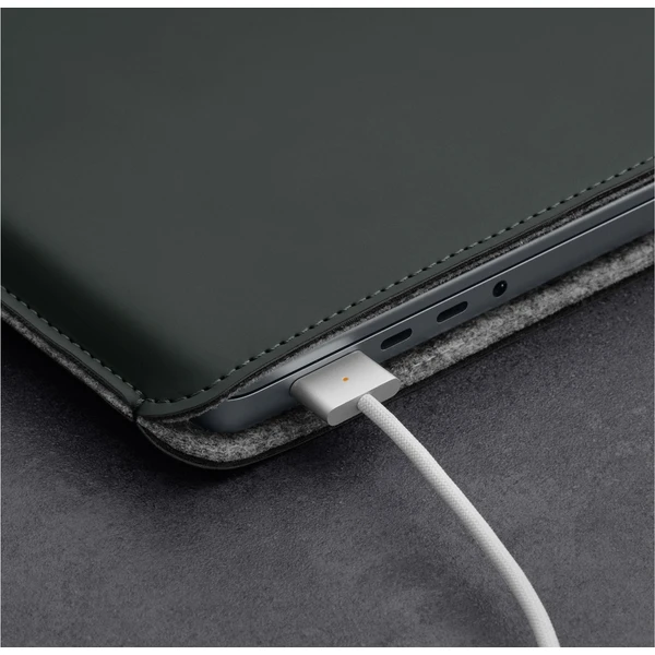 Woolnut Coated PU Sleeve pouzdro pro 16" MacBook Pro tmavě zelené - Pouzdra - Obrázek 3BJR100501