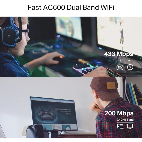 TP-LINK Archer T2E Wi-Fi karta - Síťové karty - Obrázek 3BRJF00101