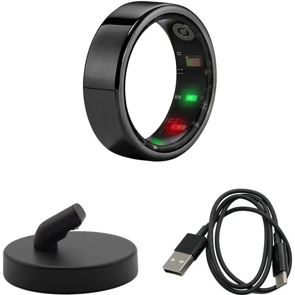 TESLA Ring G55 chytrý prsten vel. 11 černý - Chytré prsteny - Obrázek 3C0E000K01
