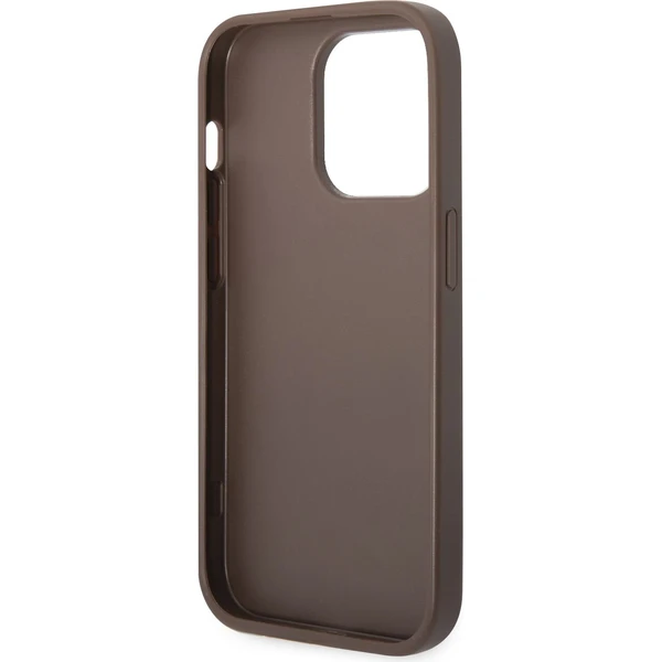 Guess 4G Stripe kryt iPhone 14 Pro hnědý - Pouzdra - Obrázek 3CBH100501