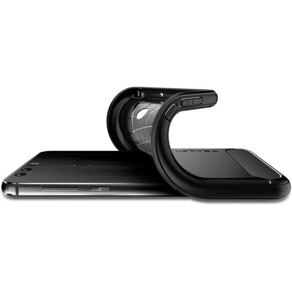 Spigen Rugged Armor pouzdro Honor 8 černé - Pouzdra - Obrázek 3CTH000101