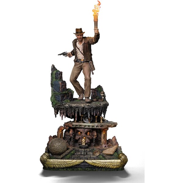 Soška Iron Studios Deluxe Art Scale 1/10 Indiana Jones - Indy Jones