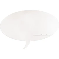Rocada Skin Shape Talk 6441-9010 magnetická tabule bílá - Magnetické tabule