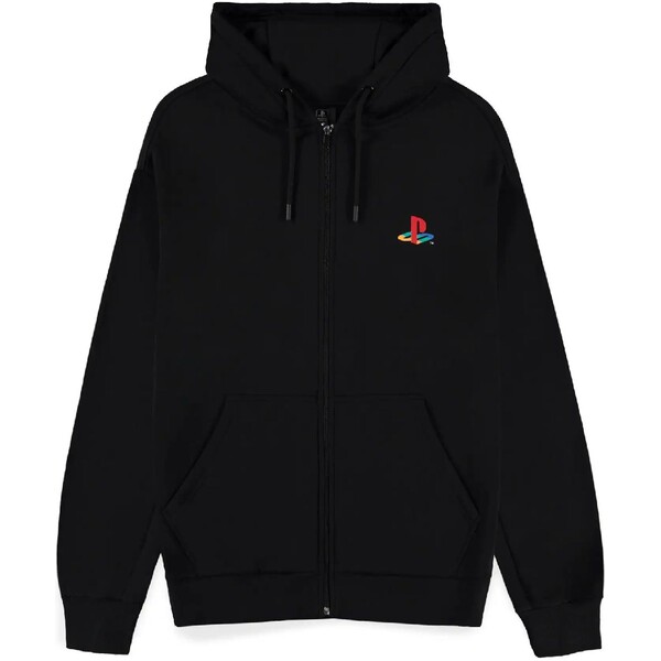 Difuzed Mikina na zip PlayStation - Japanese Logo L Černá