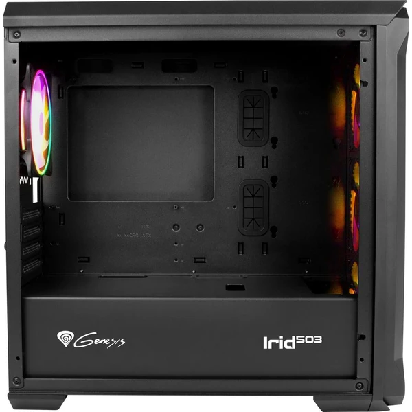 Genesis IRID 503 RGB černá - Počítačové skříně - Obrázek 3DNY600301
