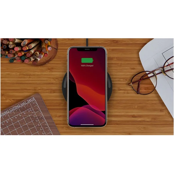 Belkin BOOST CHARGE 10W bezdrátová nabíječka (bez adaptéru) bílá - Nabíječky - Obrázek 3DWF300301