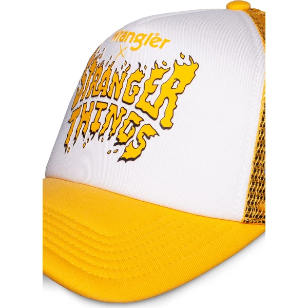 Trucker kšiltovka Wrangler Stranger Things - Yellow Logo - Kšiltovky a čepice - Obrázek 3DYL000K01