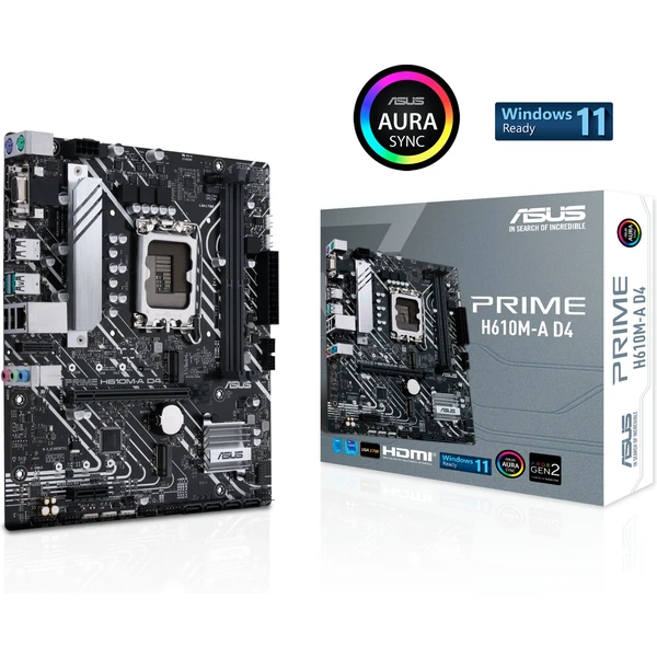 ASUS PRIME H610M-A D4 (DDR4) CSM Intel H610 - Základní desky - Obrázek 3F32000701