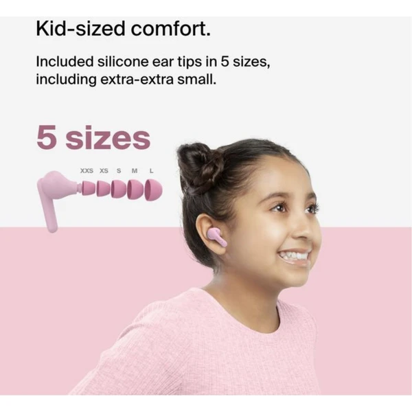 Belkin SOUNDFORM™ Nano 2 dětská bezdrátová sluchátka růžová - Sluchátka - Obrázek 3FCF000O01