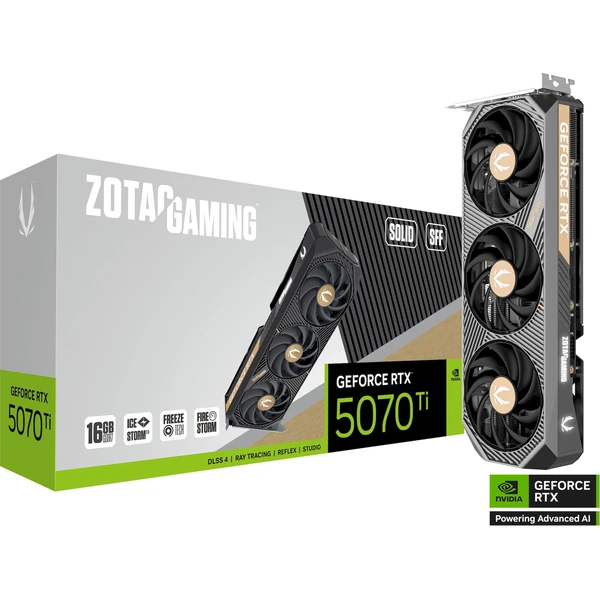 ZOTAC NVIDIA GeForce RTX 5070 Ti SOLID SFF - Grafické karty - Obrázek 3GLI000K01