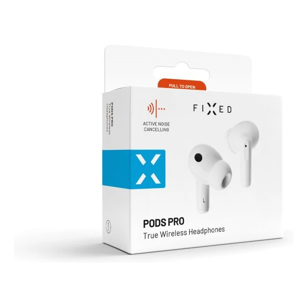 FIXED Pods Pro TWS bezdrátová sluchátka s ANC bílá - Sluchátka - Obrázek 3GUP100501