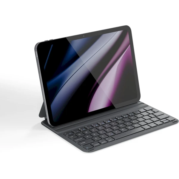 Epico UltraBoard ploché pouzdro s klávesnicí pro Apple iPad 10,9" (2022)/11" (A16) CZ šedé - Pouzdra s klávesnicí - Obrázek 3HJJ000K01